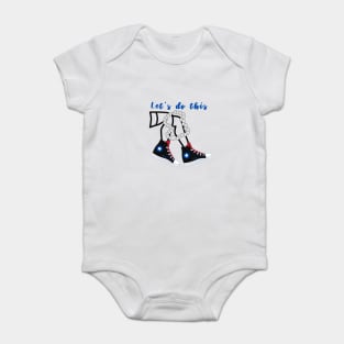 Chucks and Pearls/ Kamala Harris Baby Bodysuit